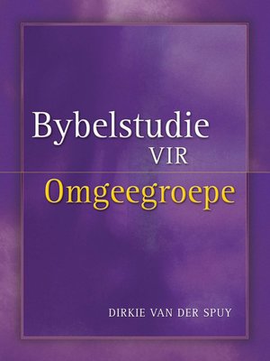 cover image of Bybelstudie vir omgeegroepe